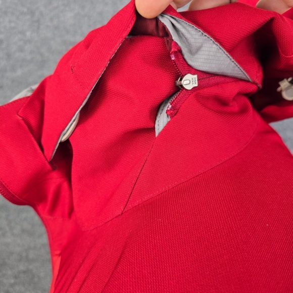 Patagonia Light Smoke Flash Jacket Soft Shell Womens Large Vermillion Red - Picture 5 of 10